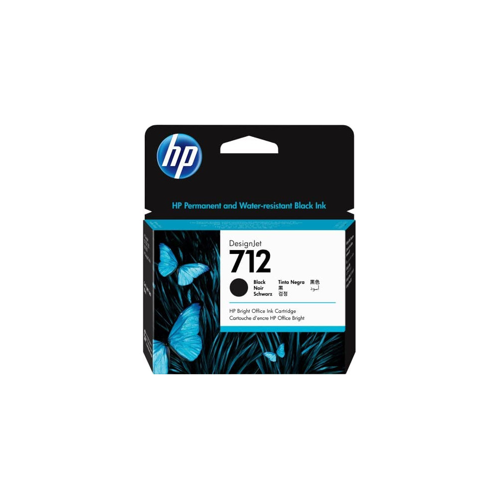 Cartouche d'encre DesignJet HP 712 / Noir
