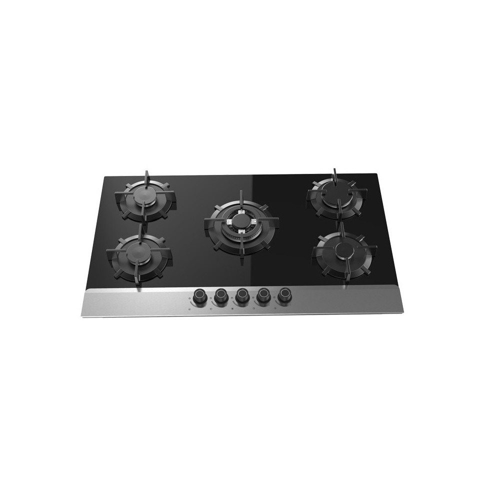 PLAQUE INOX JOKER / 5 FEUX / 90CM