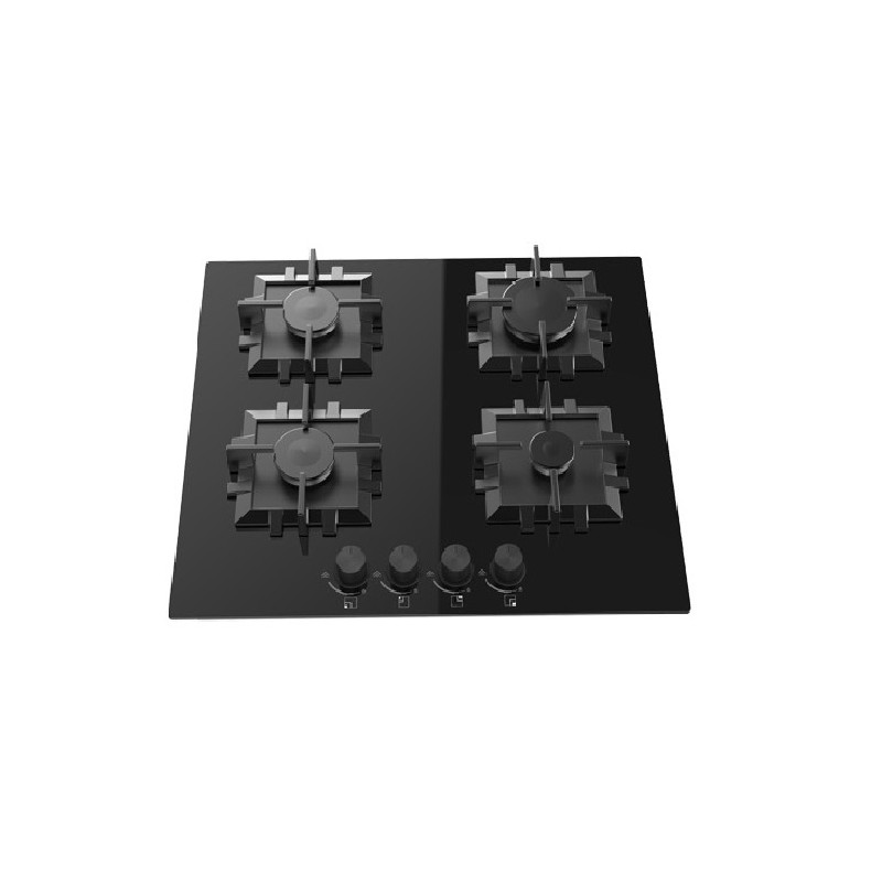 PLAQUE ELECTRIQUE PREMIUM VITROCÉRAMIQUE 4 FEUX / 60 CM - NOIR