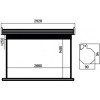 Ecran de projection Overmax Automatic 120" / 149 x 266cm