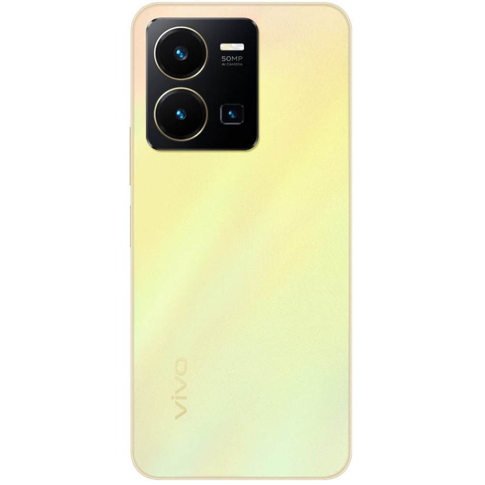 Smartphone Vivo Y35 / 8 Go / 128 Go / Gold + Bon de Réduction 40 DT Offert