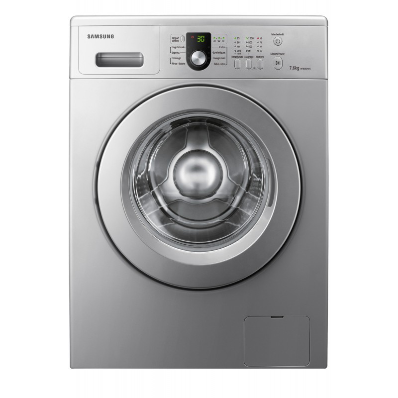 Machine à laver Automatique 7,6Kg / Silver