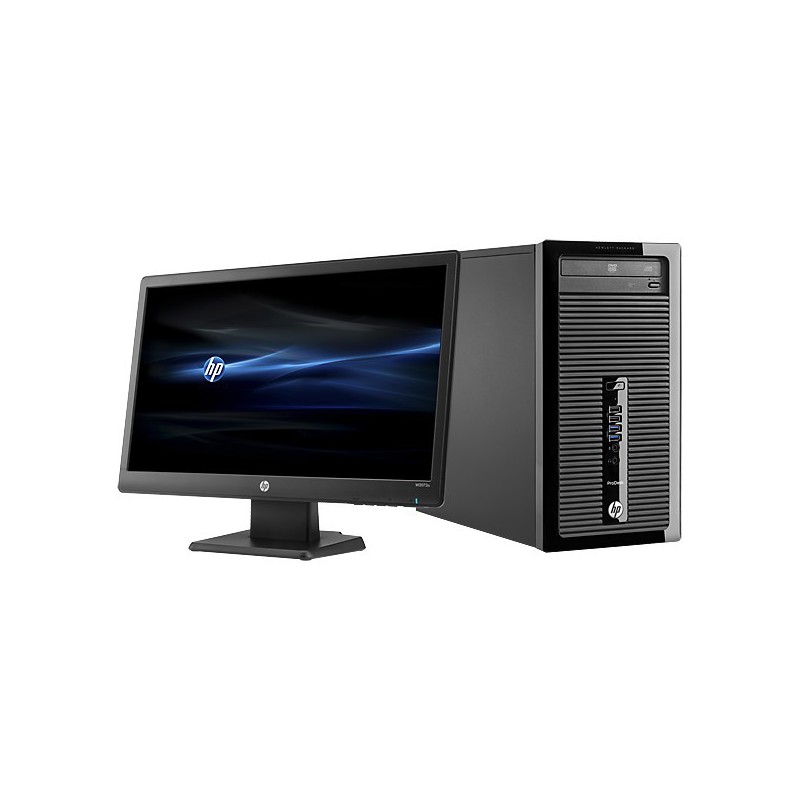 Pc de bureau HP ProDesk 400 G1 format microtour / 4 Go