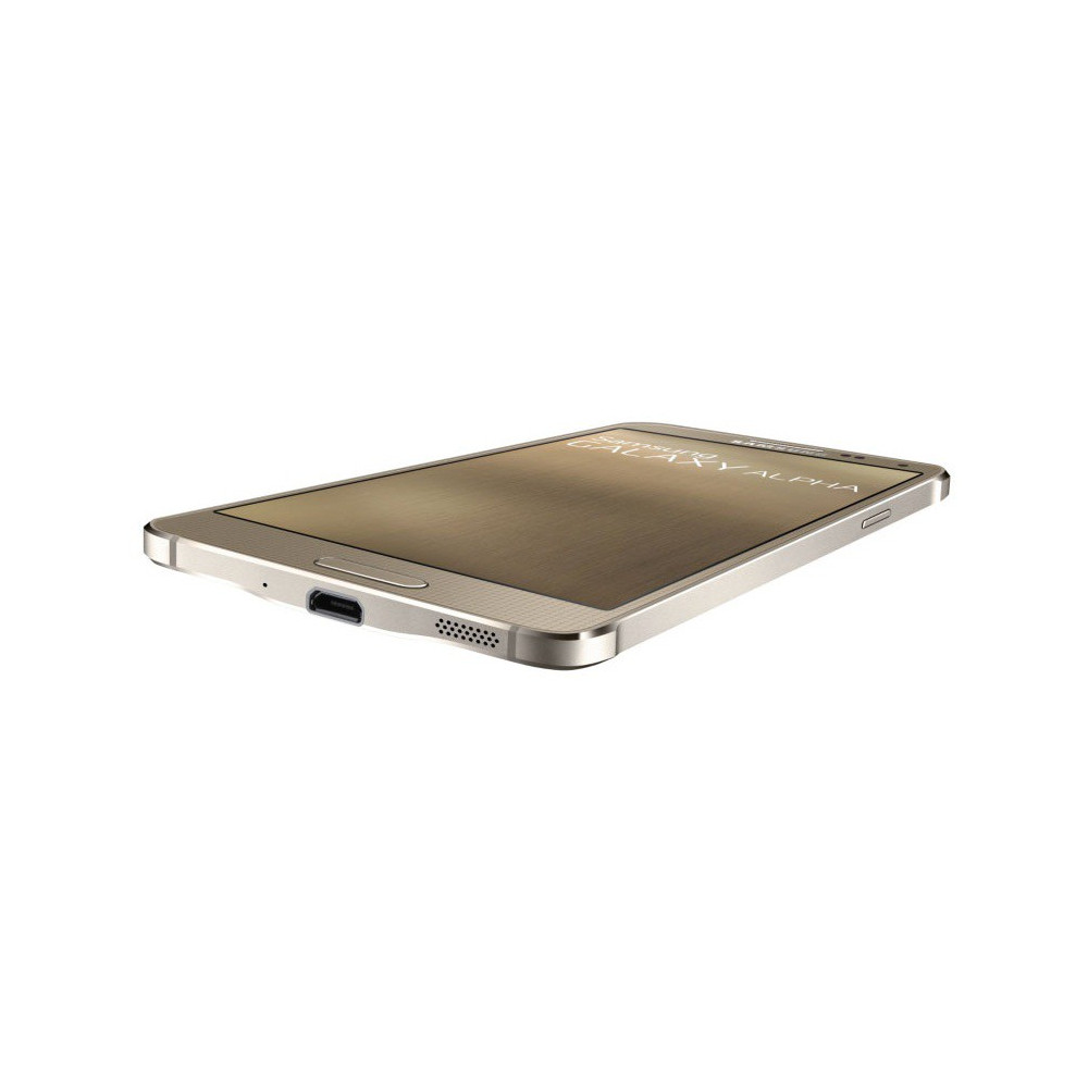 Téléphone Portable Samsung Galaxy Alpha Gold