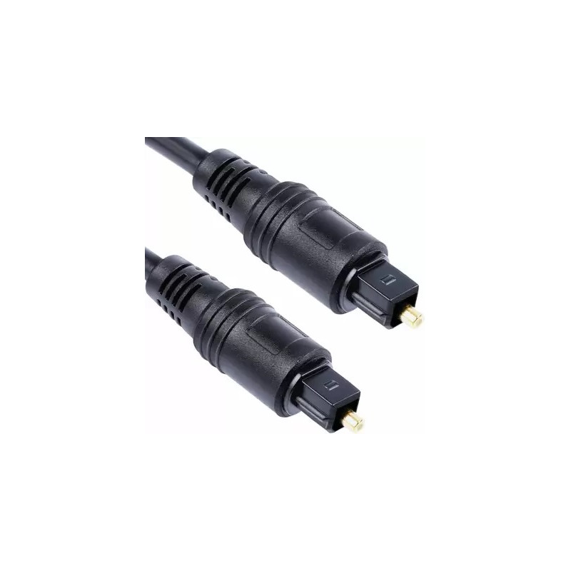 Câble Fibre optique / 1,5M / Noir