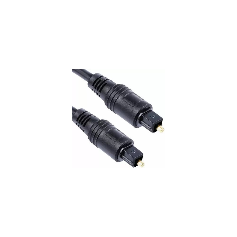 Câble Fibre optique / 1,5M / Noir
