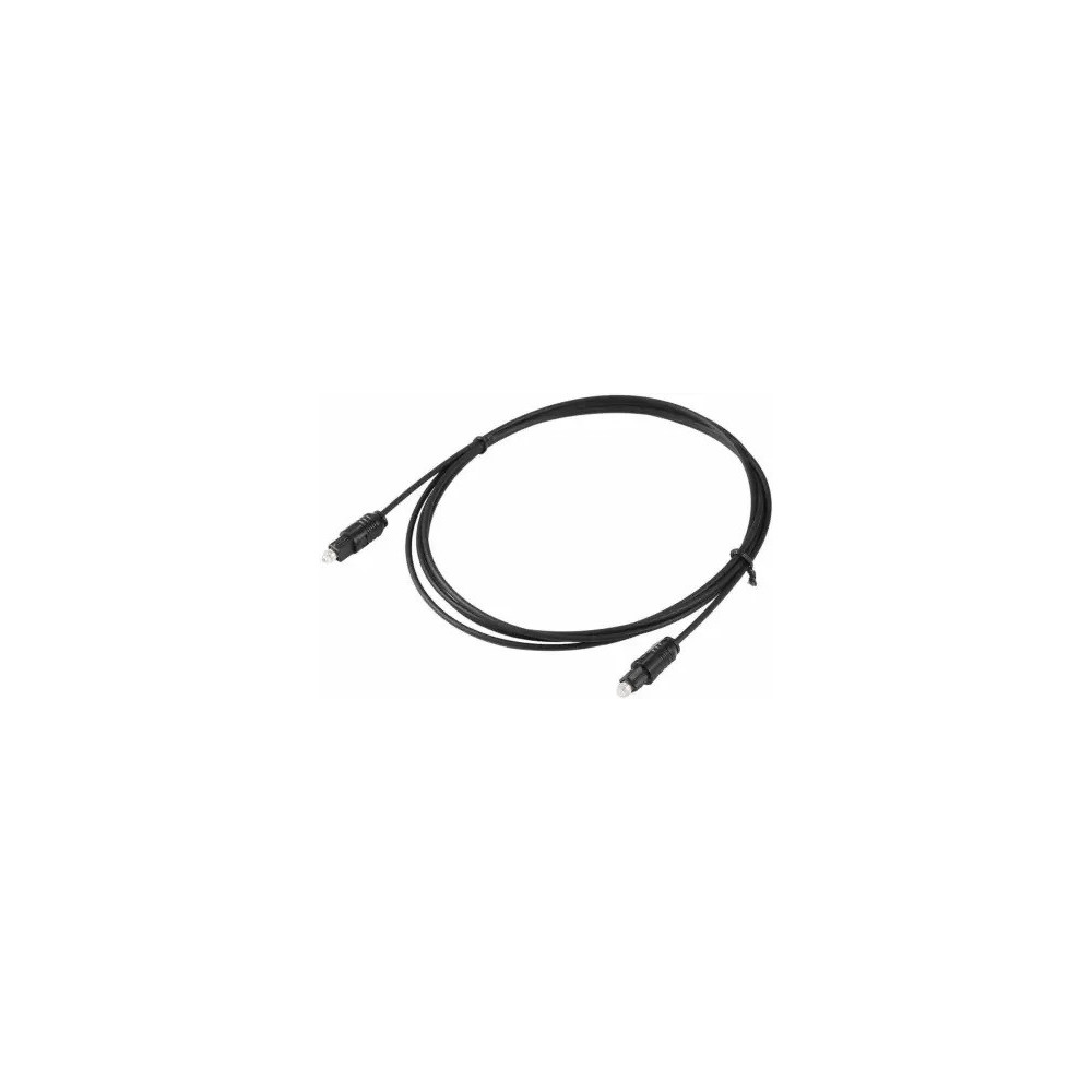 Câble Fibre optique / 1,5M / Noir