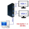 Splitter VGA 2 Ports 200 MHz