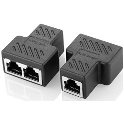 Switch Réseau 2 Ports / NOIR
