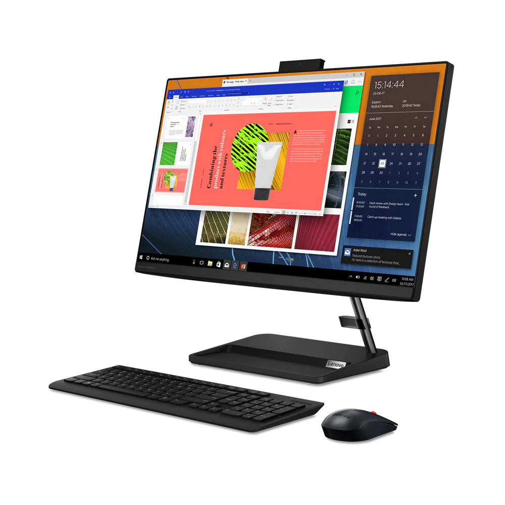 Pc de Bureau All in One Lenovo IdeaCentre AIO 3 24IAP7 / i7 12è Gén / 8 Go / 512 Go SSD / Noir