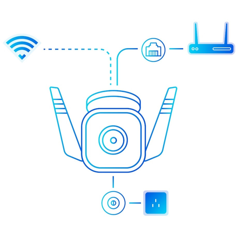 Caméra de surveillance d'extérieure TP-LINK