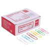 PAQUET DE 100 TROMBONE DELI / 33MM / COULEUR ASSORTIS