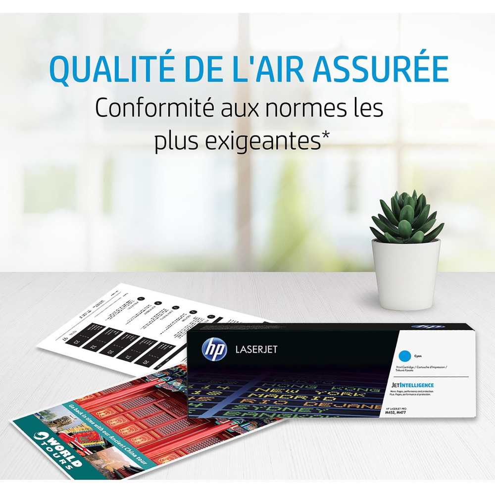 Pack de 3 Toner Original LaserJet HP 125A Couleur