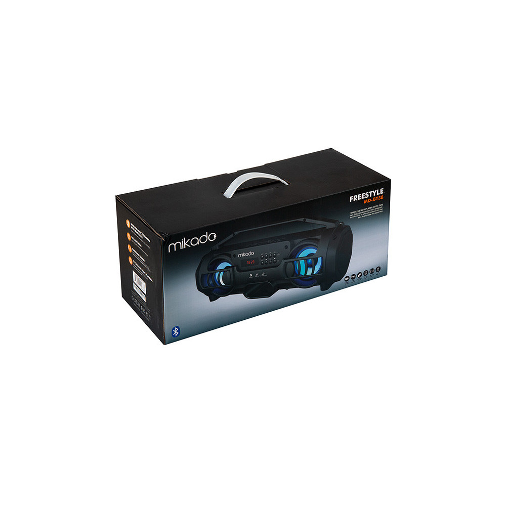 Haut Parleur Bluetooth Mikado FreeStyle MD-BT38 / 8W