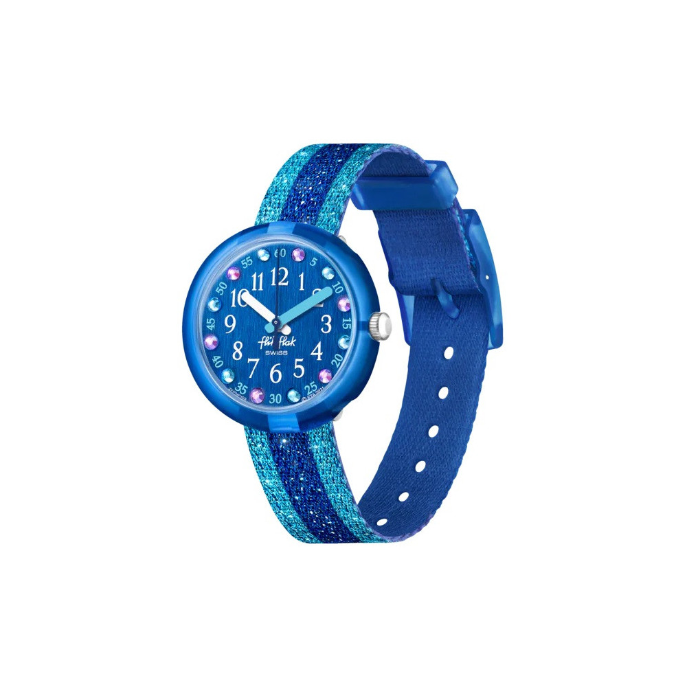 Montre pour enfants FlikFlak Shine Bleu FPNP103