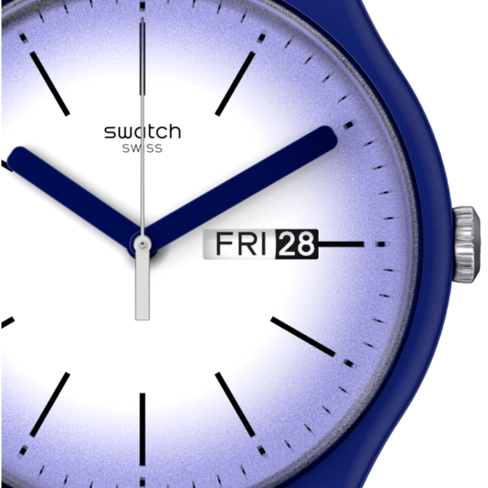 Montre Mixte Swatch Violet Verbena SUON716