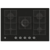 Plaque de cuisson encastrable HOOVER HVG74K3B / 5 Feux / 75 cm / Noir