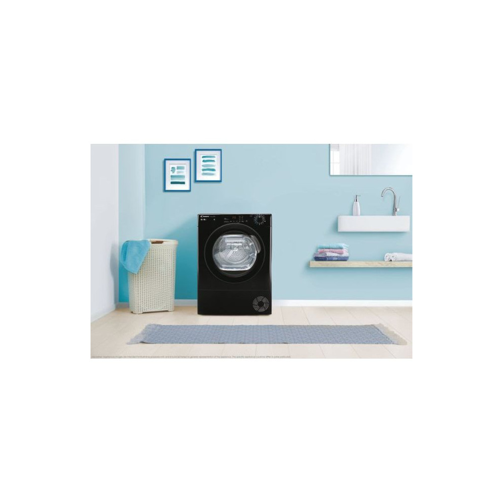 Sèche-linge à condensation CANDY 9 kg / Noir / CSEC9DBEB-47