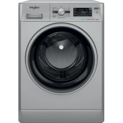 Lave Linge Whirlpool hublot posable / 8kg / Silver