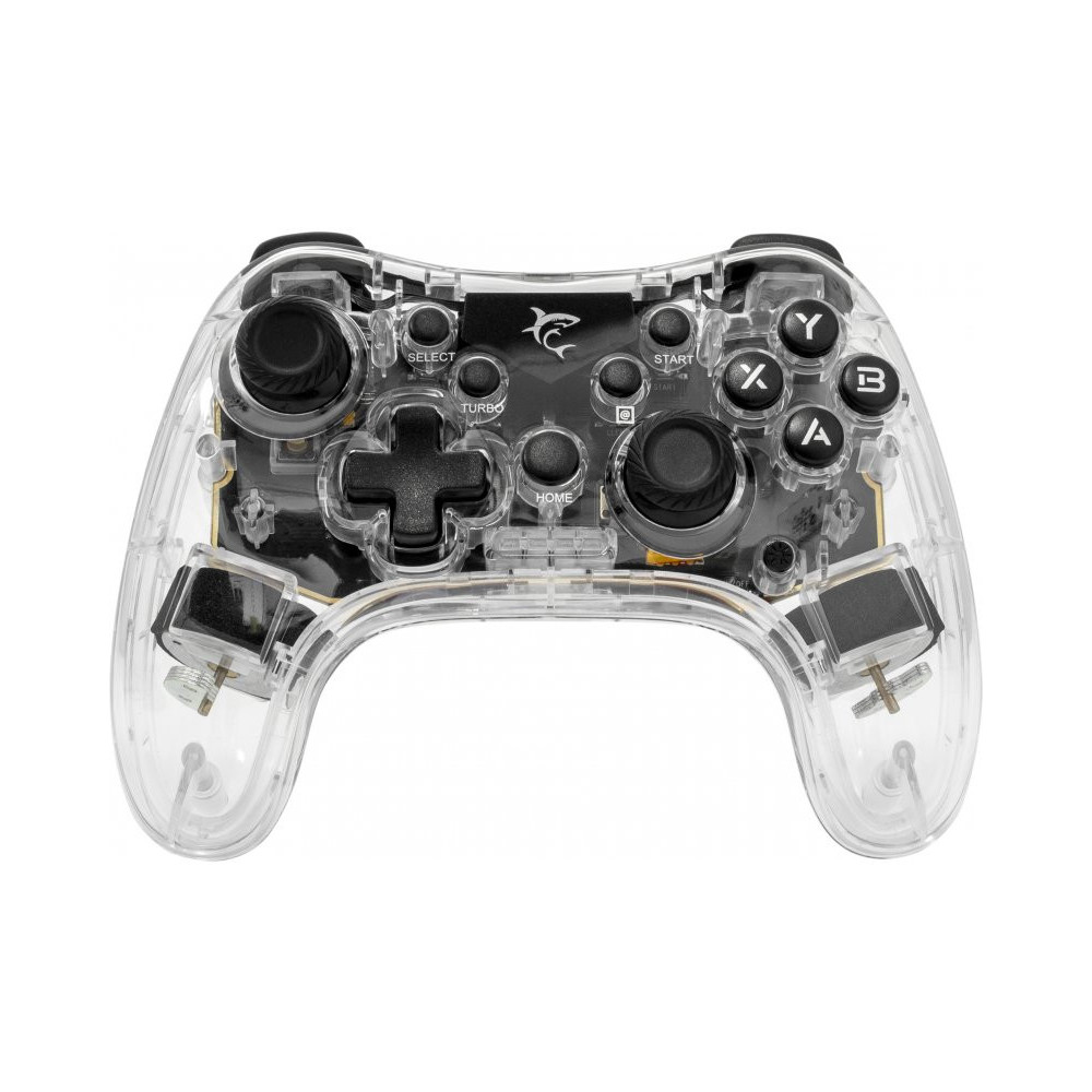 Manette de jeux Bluetooth Sans Fil White Shark LEGION / PS3 et PS4