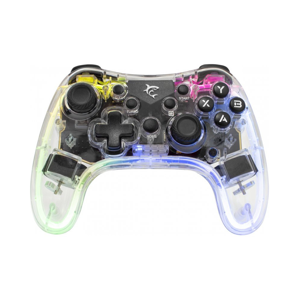 Manette de jeux Bluetooth Sans Fil White Shark LEGION / PS3 et PS4