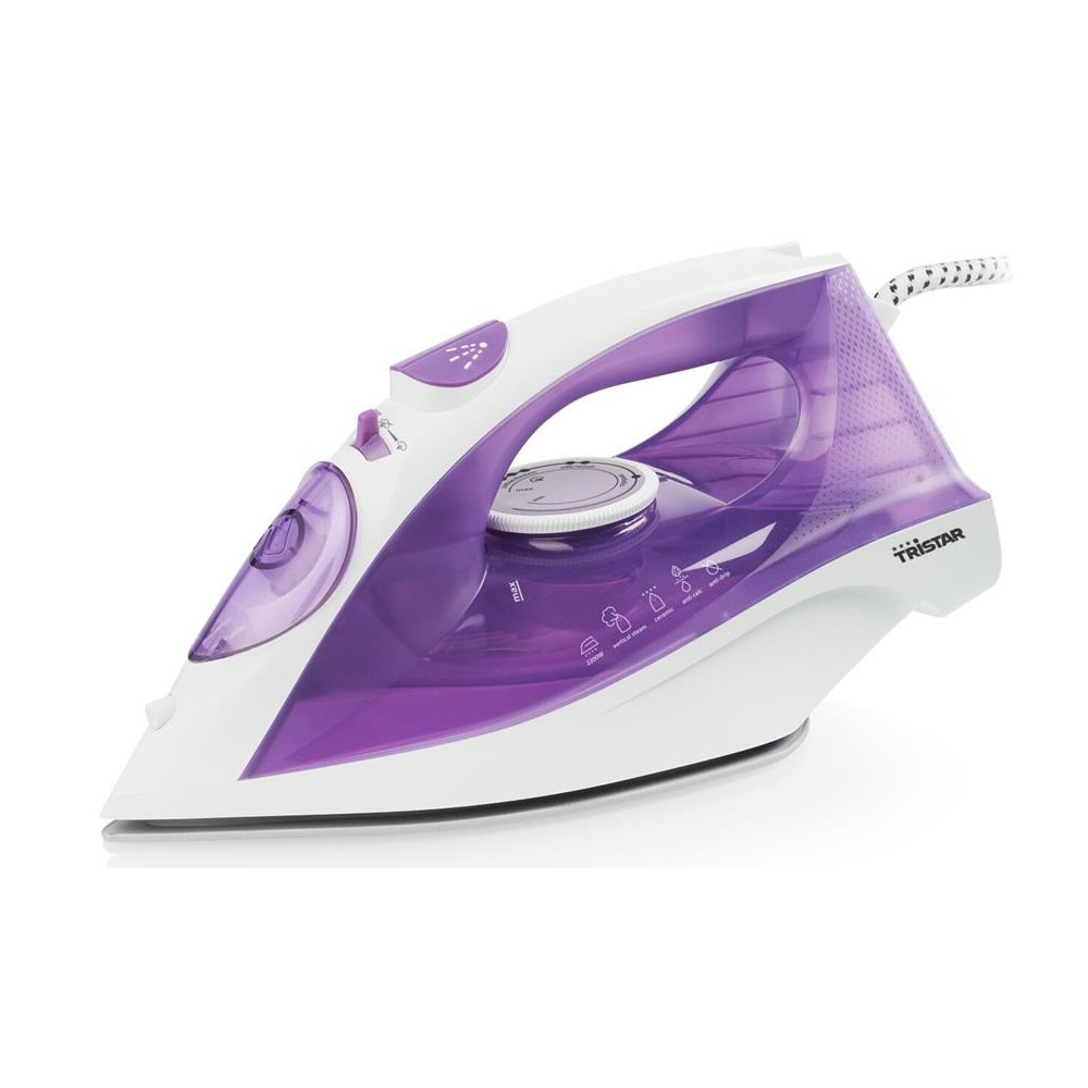 Fer à vapeur Céramique TRISTAR 2200W / Violet