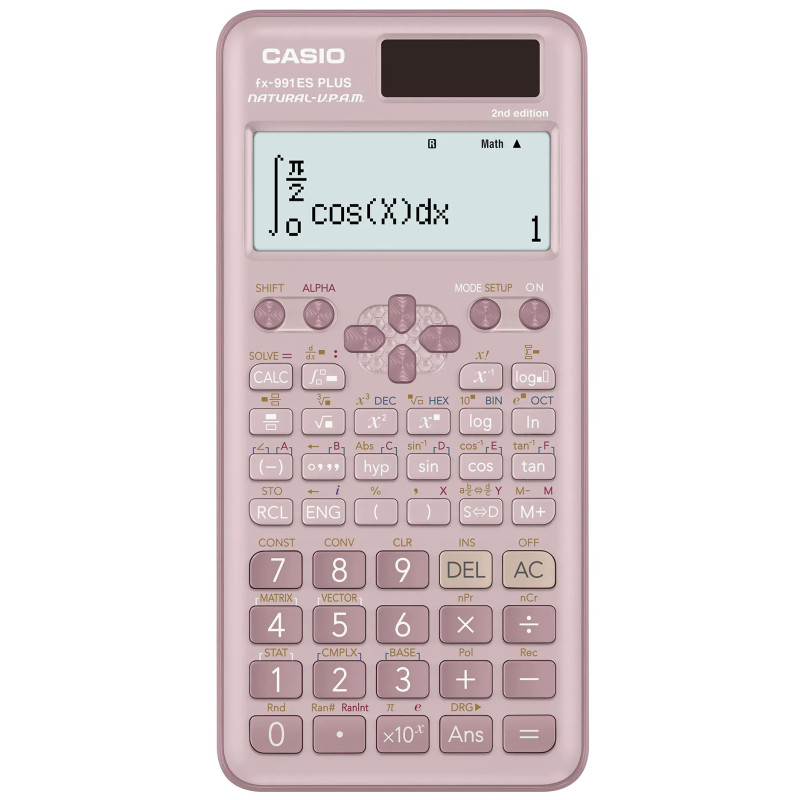 Calculatrice Scientifique Casio FX-991ES Plus / Rose