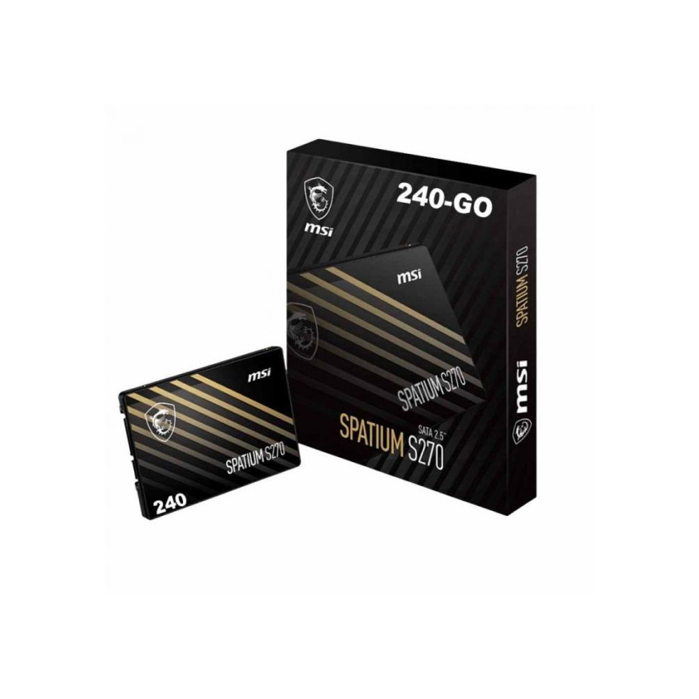 Disque Dur Interne SSD MSI SPATIUM S270 SATA 2.5" / 240 Go