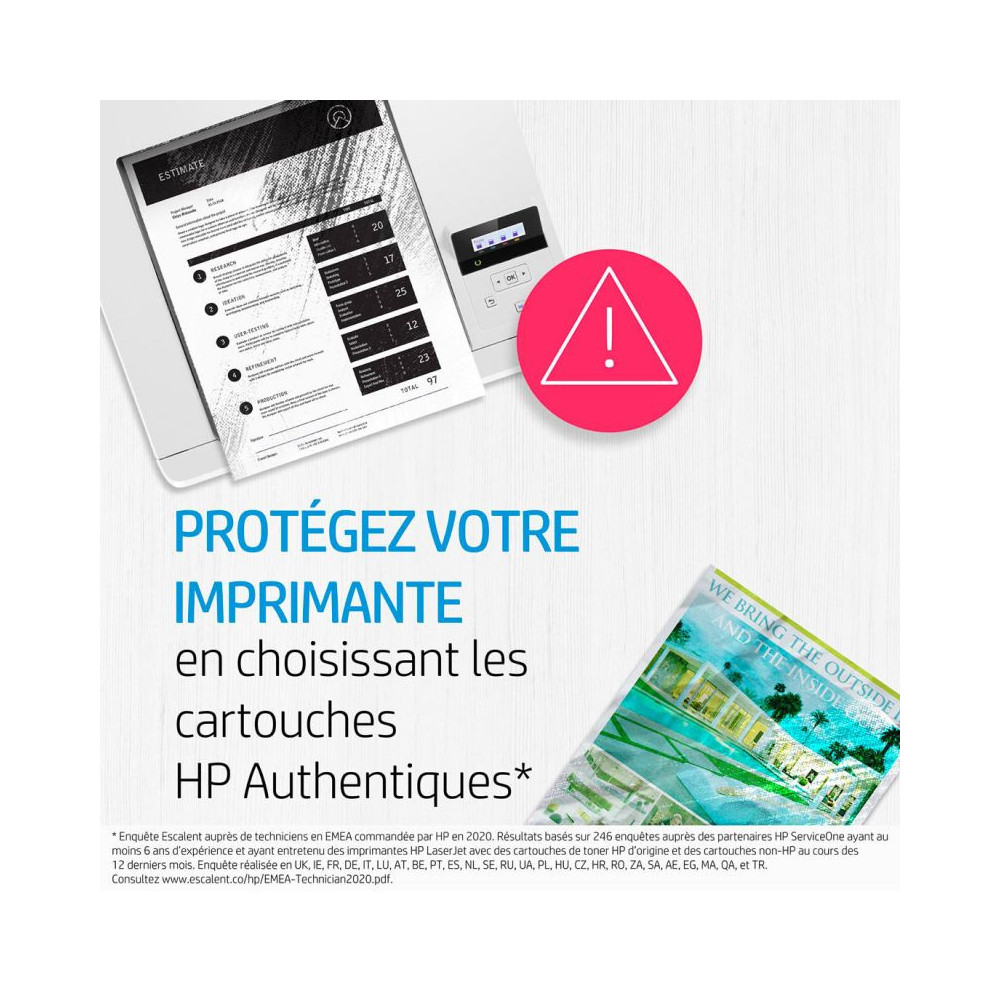 Toner HP 201A LaserJet Originale / Jaune