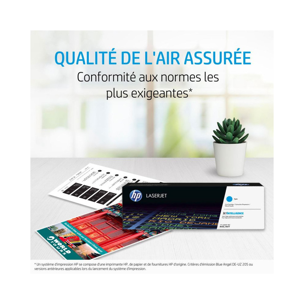 Cartouche de toner HP 415A noir LaserJet originale / 2 400 pages W2030A