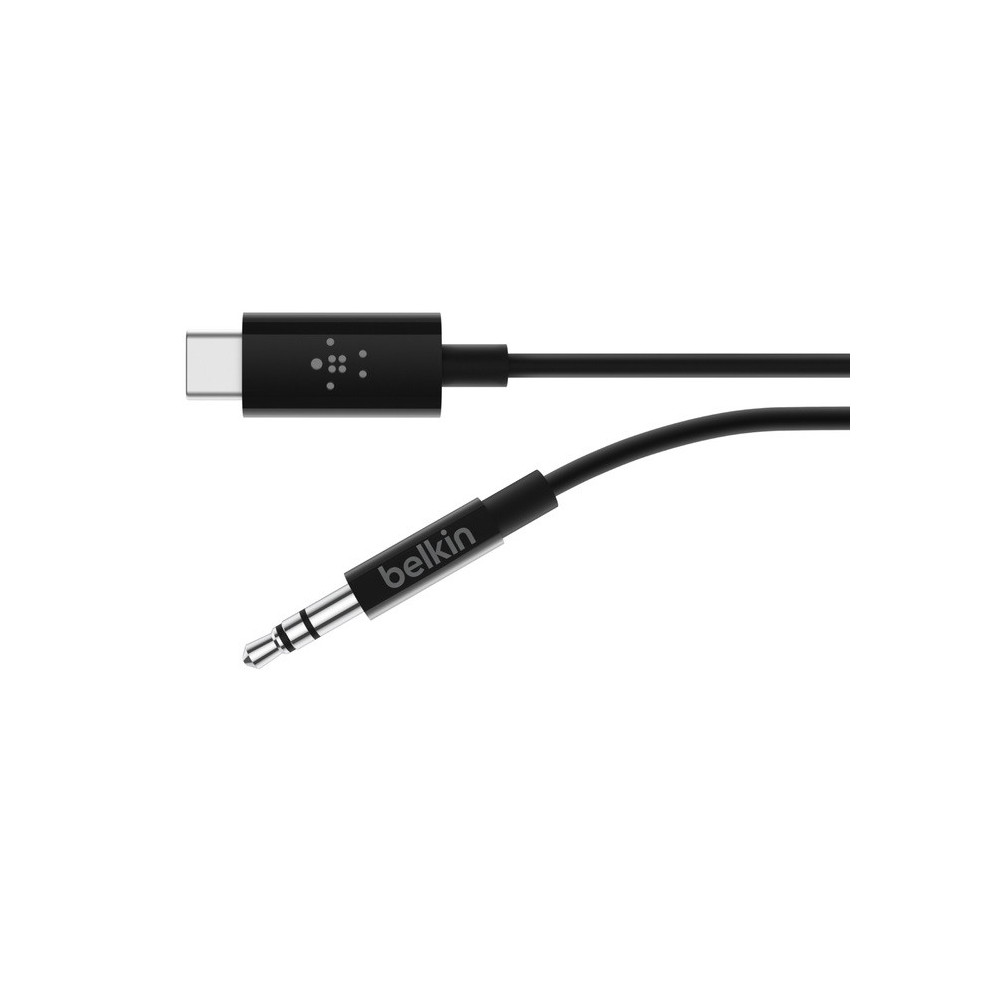 Câble audio Belkin 3,5 mm avec connecteur USB-C