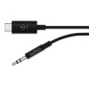 Câble audio Belkin 3,5 mm avec connecteur USB-C