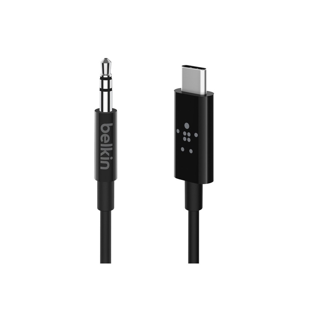 Câble audio Belkin 3,5 mm avec connecteur USB-C