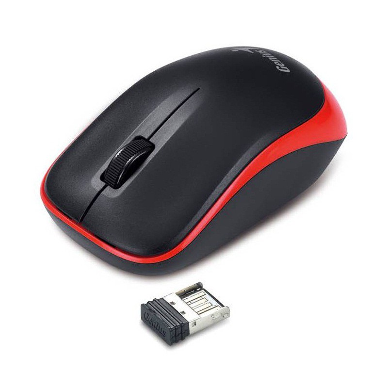 Souris sans Fil Genius Traveler 6000z / Noir & Rouge