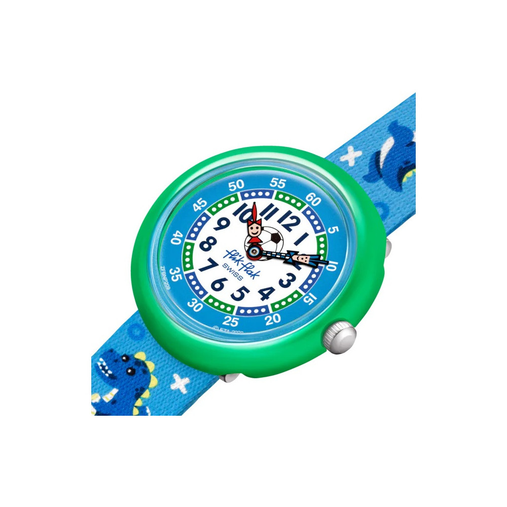 Montre pour enfants FlikFlak SOCCEROZAURUS