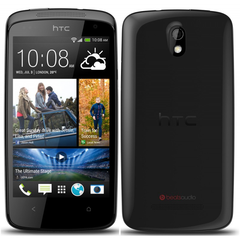 Téléphone Portable HTC Desire 500 / Double SIM + Carte mémoire 16Go