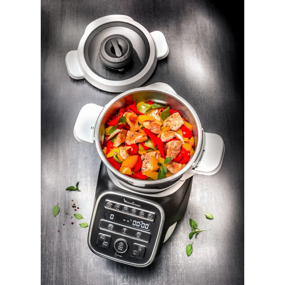 robot moulinex gris