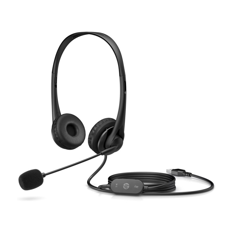 Micro Casque filaire stéréo USB HP G2