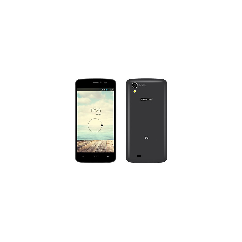 Téléphone Evertek EverMiracle Nano / 3G / Double SIM/ Noir