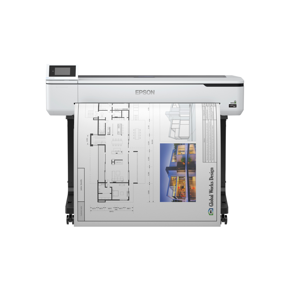 Traceur Epson SC-T5100 AVEC STAND + Cartouche Epson Jaune T40C440 Offert