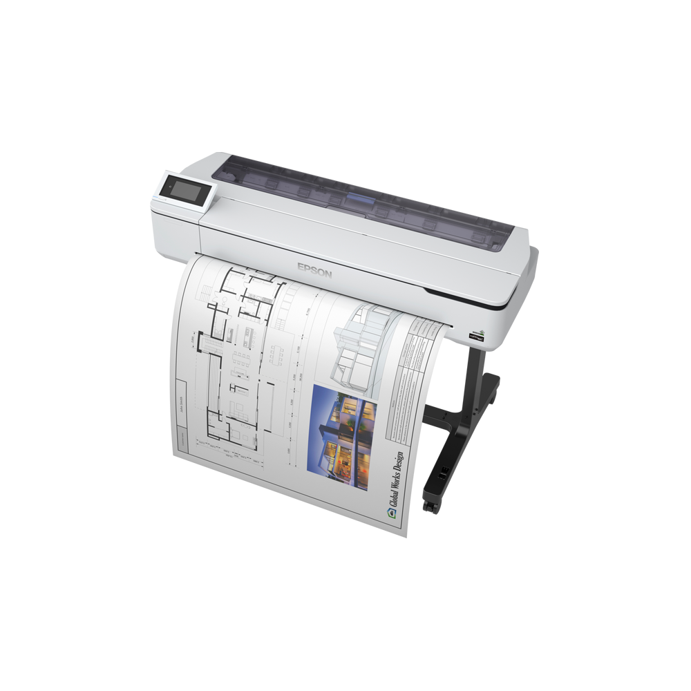 Traceur Epson SC-T5100 AVEC STAND + Cartouche Epson Jaune T40C440 Offert