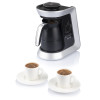 Machine à Café Arnica Köpüklü 32051 / 4 Tasses / 650W / Silver