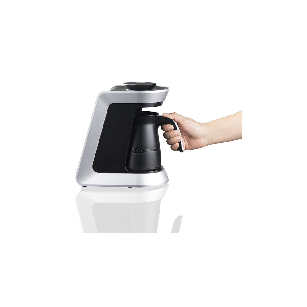 Machine à Café Arnica Köpüklü 32051 / 4 Tasses / 650W / Silver