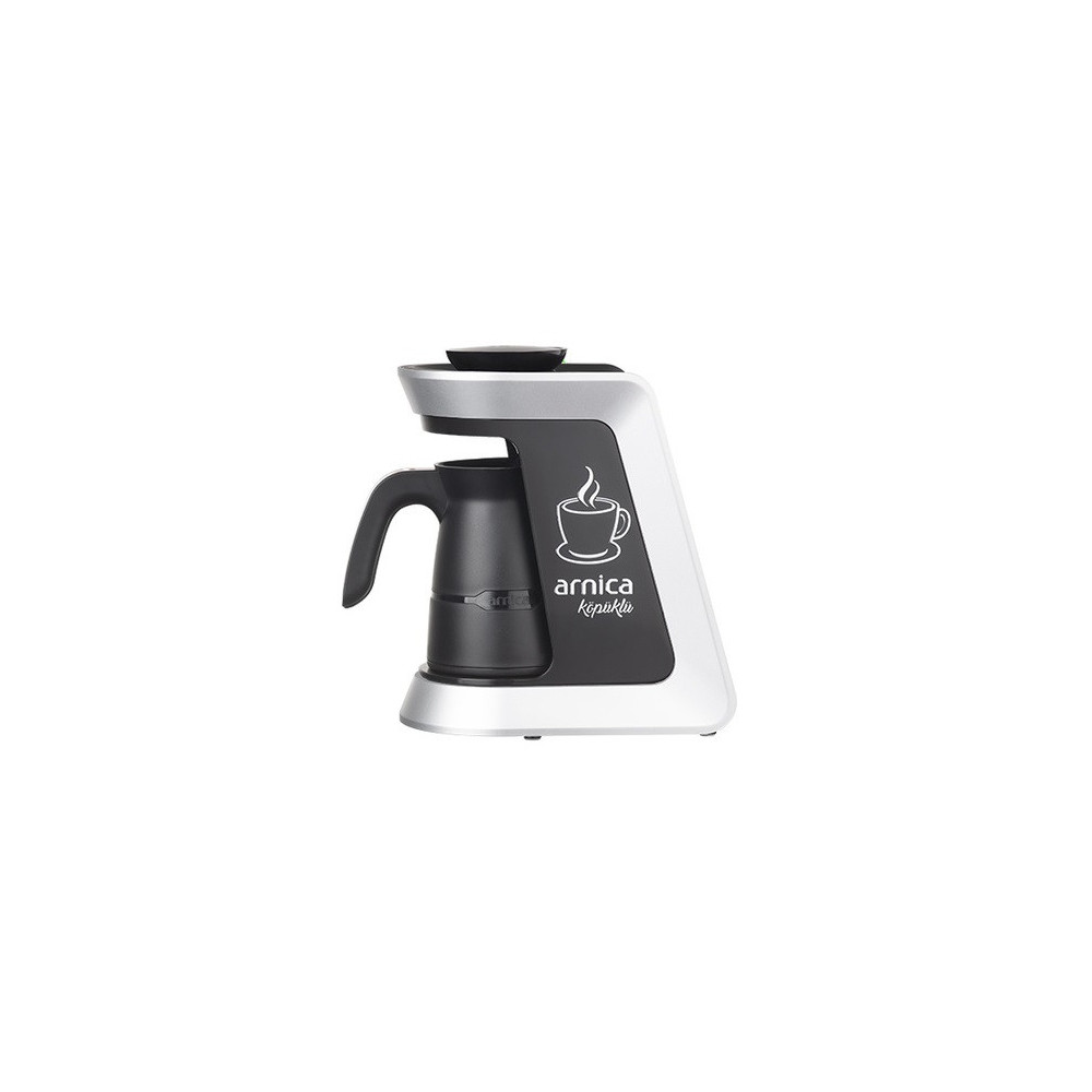 Machine à Café Arnica Köpüklü 32051 / 4 Tasses / 650W / Silver