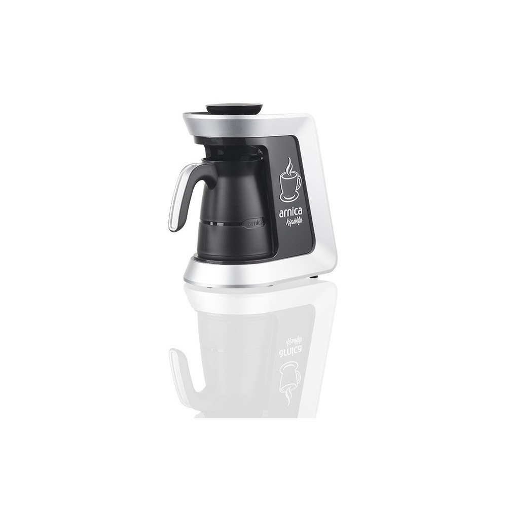 Machine à Café Arnica Köpüklü 32051 / 4 Tasses / 650W / Silver