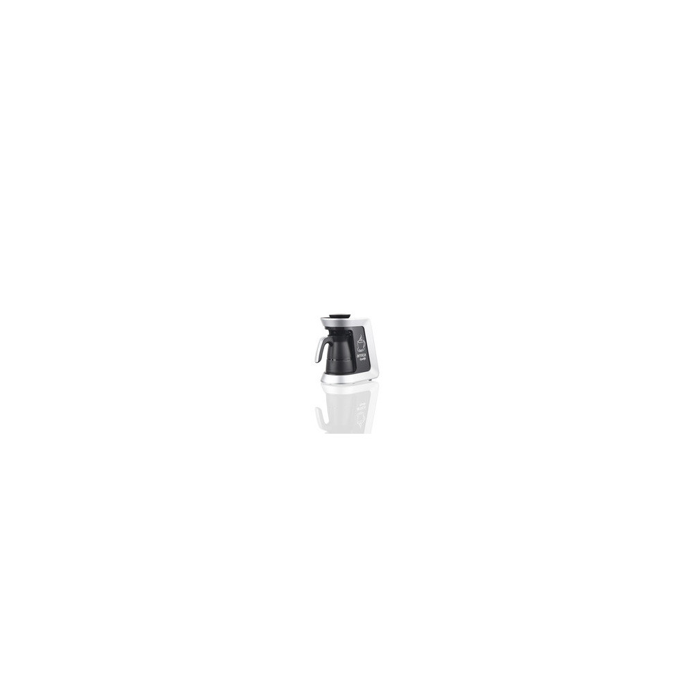 Machine à Café Arnica Köpüklü 32051 / 4 Tasses / 650W / Silver