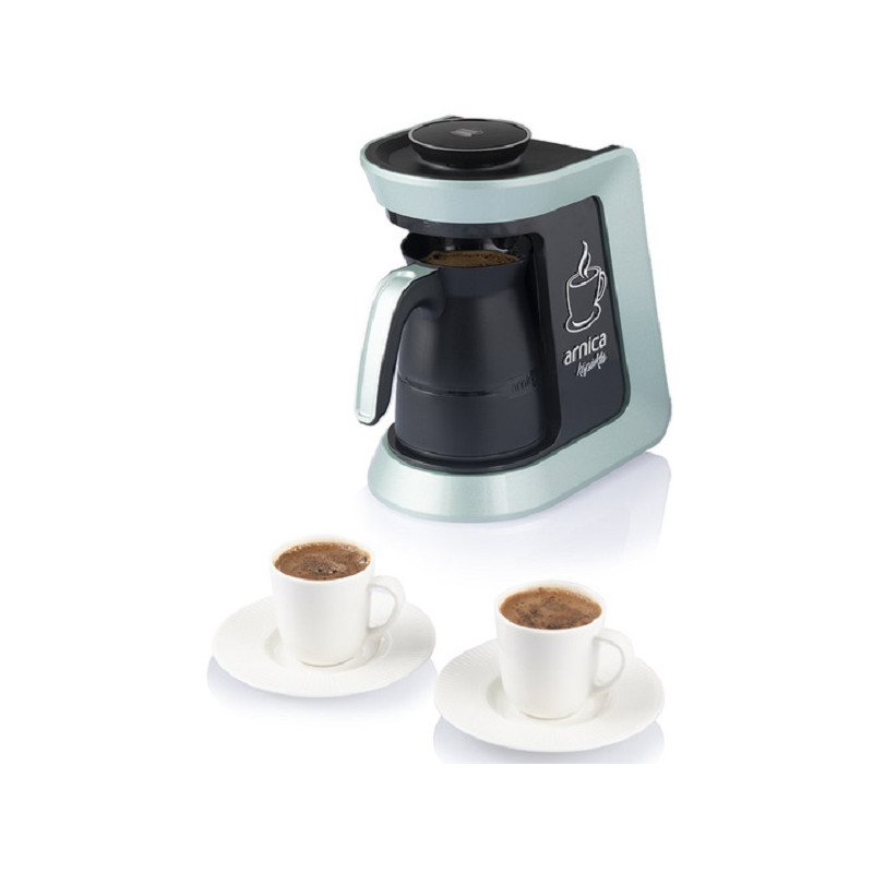 Machine à Café Arnica Köpüklü 32051 / 4 Tasses / 650W / Vert Menthe