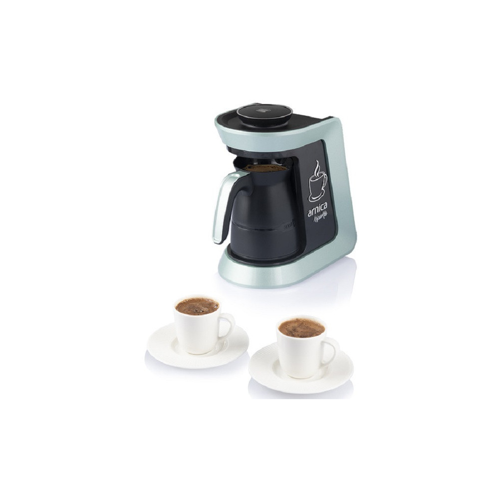 Machine à Café Arnica Köpüklü 32051 / 4 Tasses / 650W / Vert Menthe