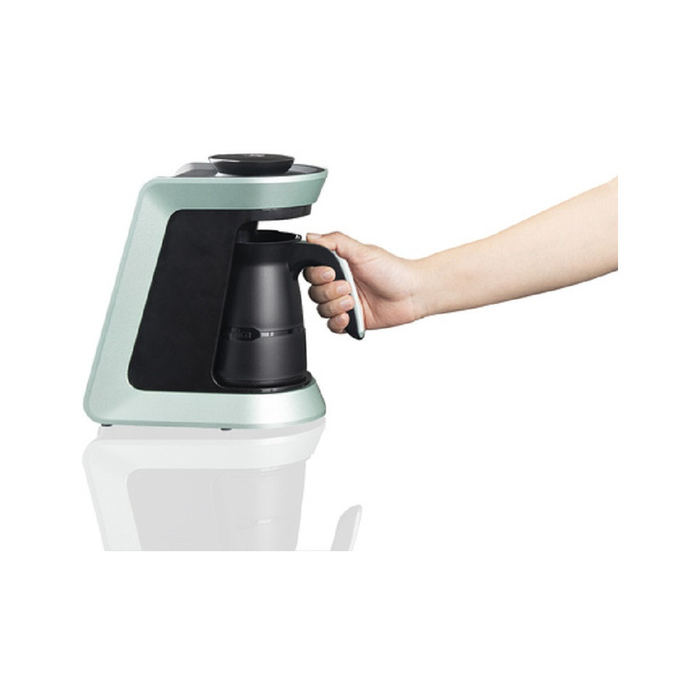 Machine à Café Arnica Köpüklü 32051 / 4 Tasses / 650W / Vert Menthe