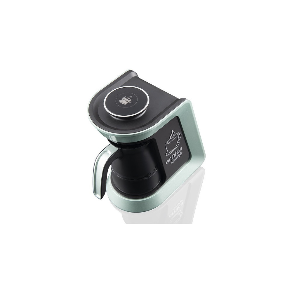 Machine à Café Arnica Köpüklü 32051 / 4 Tasses / 650W / Vert Menthe